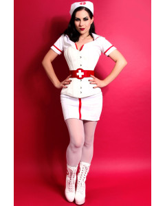 Nurse Corset In Ivory